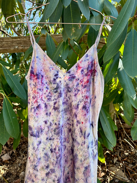 Silk Slip Dress - Of the Flowers & Stars