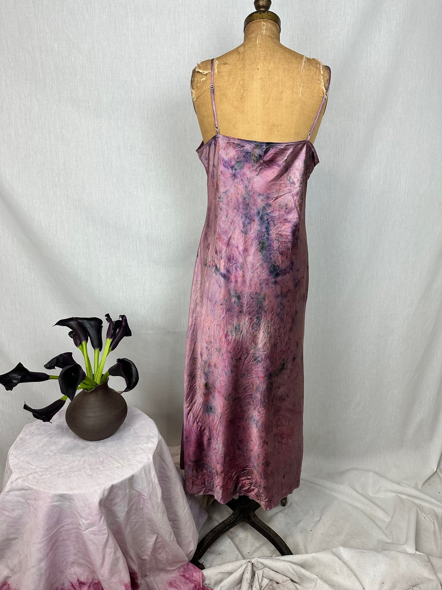 Silk Slip Dress - Goddess Rising