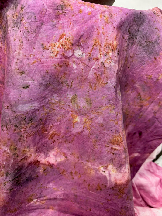 Cotton Bandanna / Altar Cloth - Cosmic Spiral