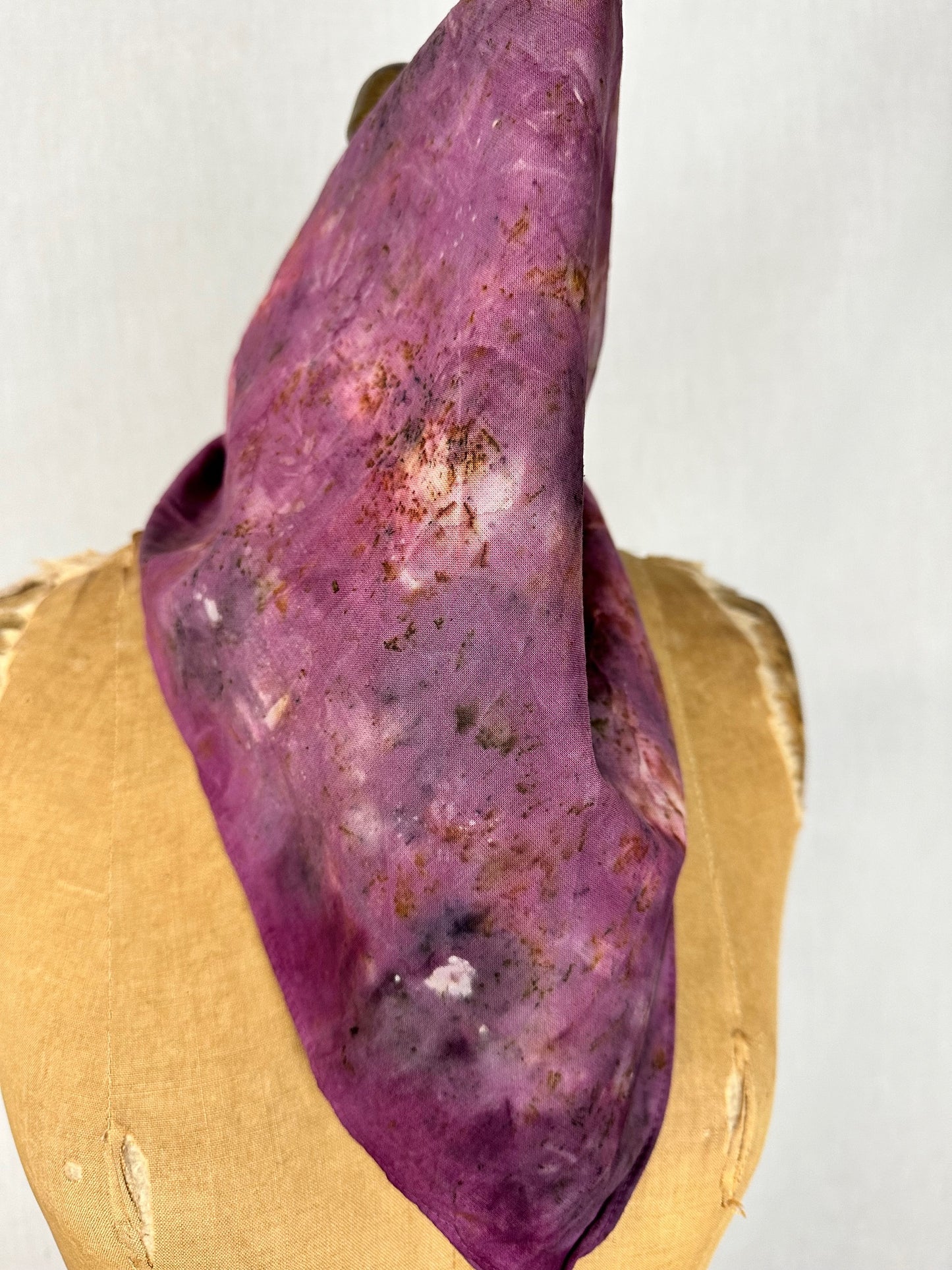 Cotton Bandanna / Altar Cloth - Cosmic Spiral