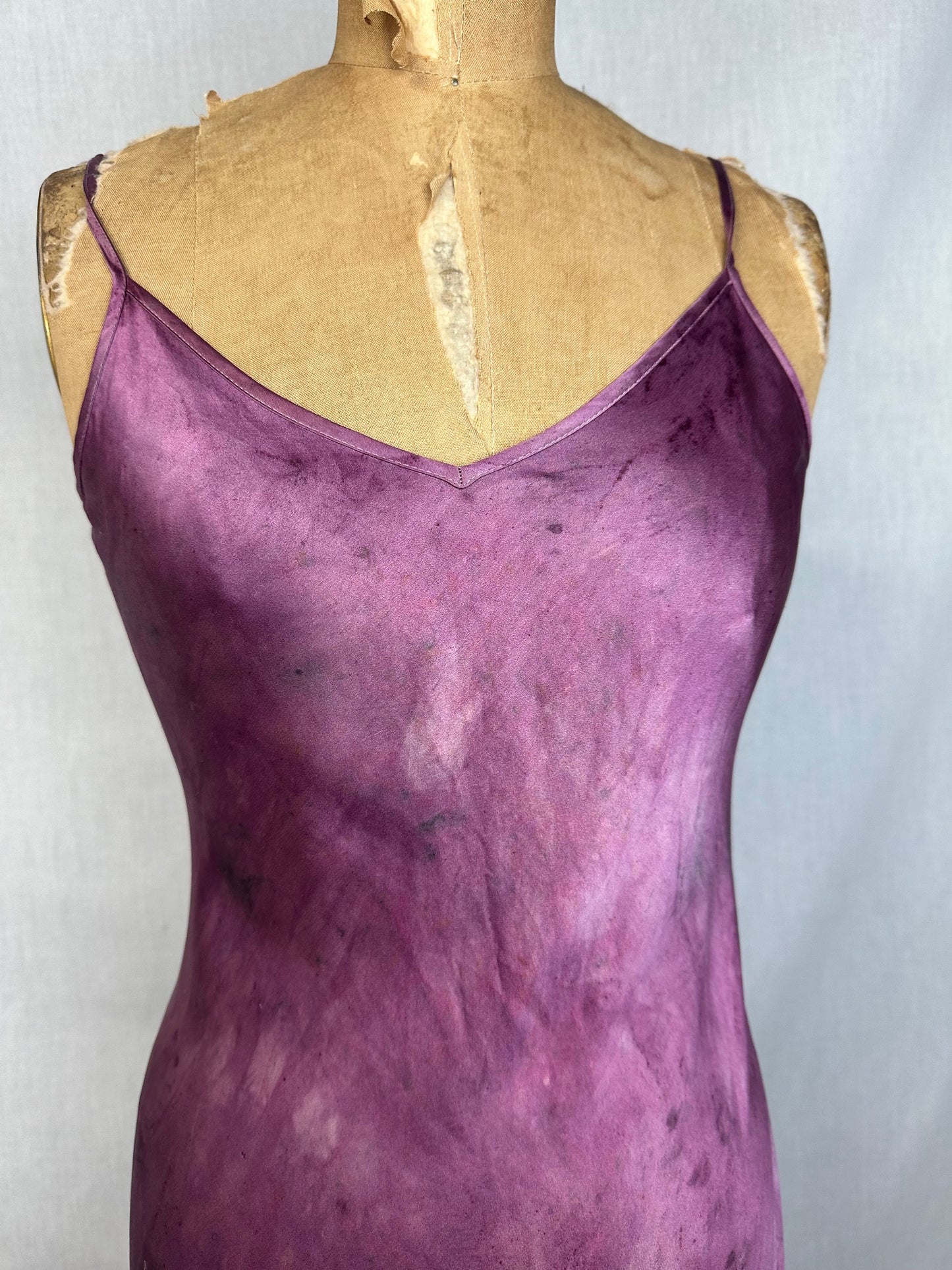 Silk Slip Dress - Flower Goddess