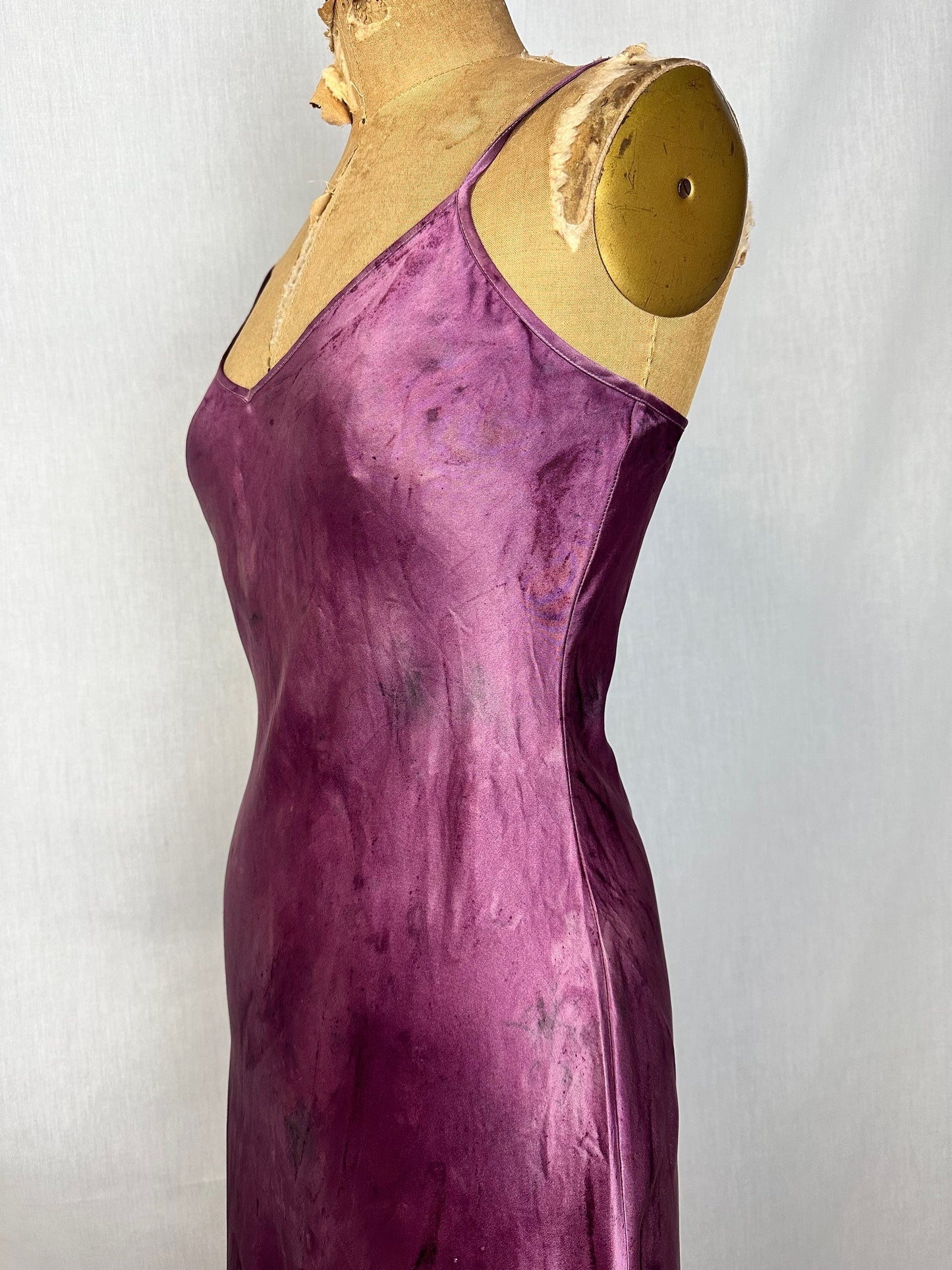 Silk Slip Dress - Flower Goddess