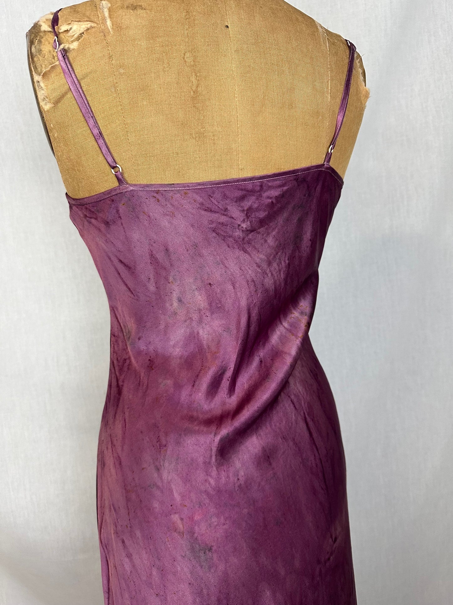 Silk Slip Dress - Flower Goddess