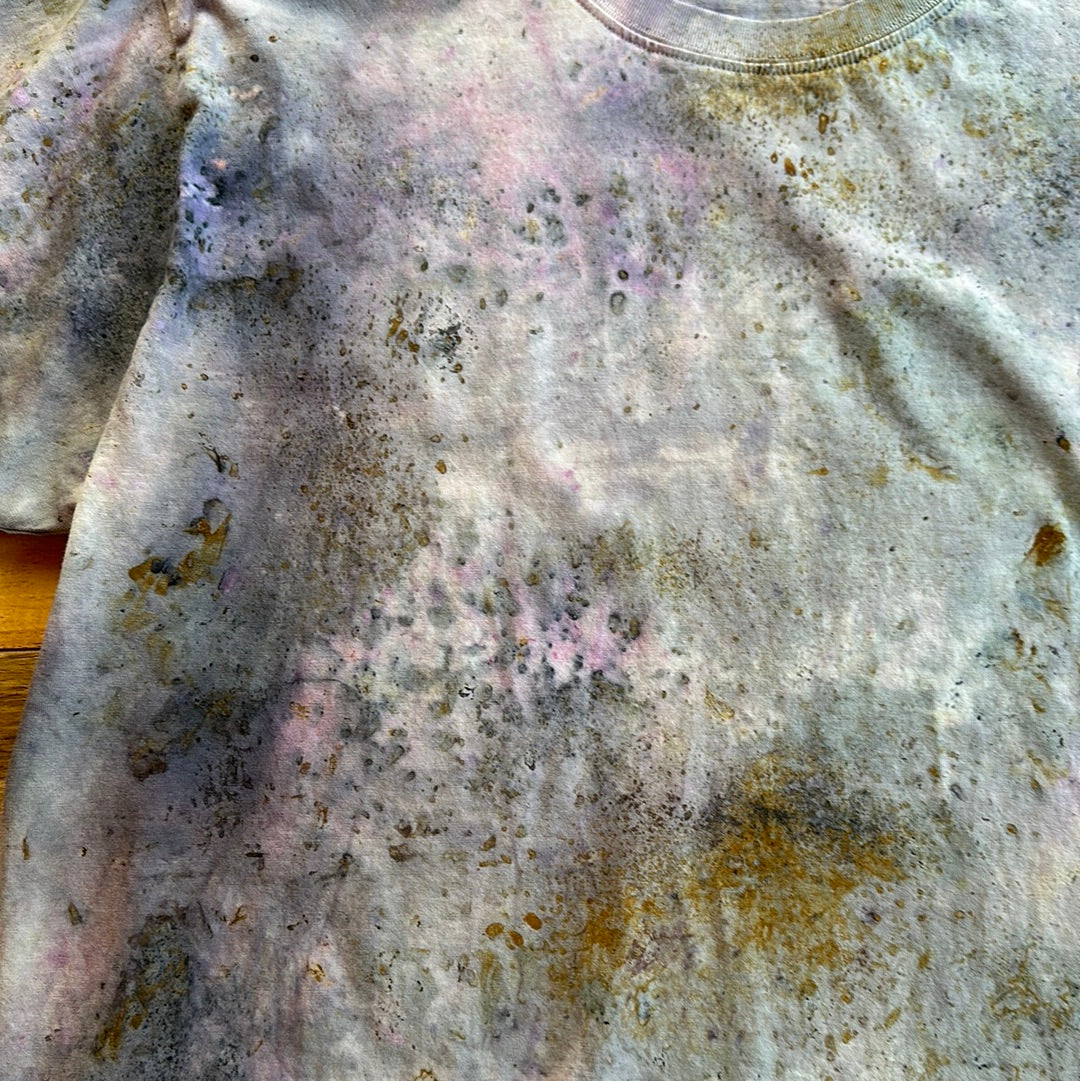 Organic cotton tee - outer space cowgirl