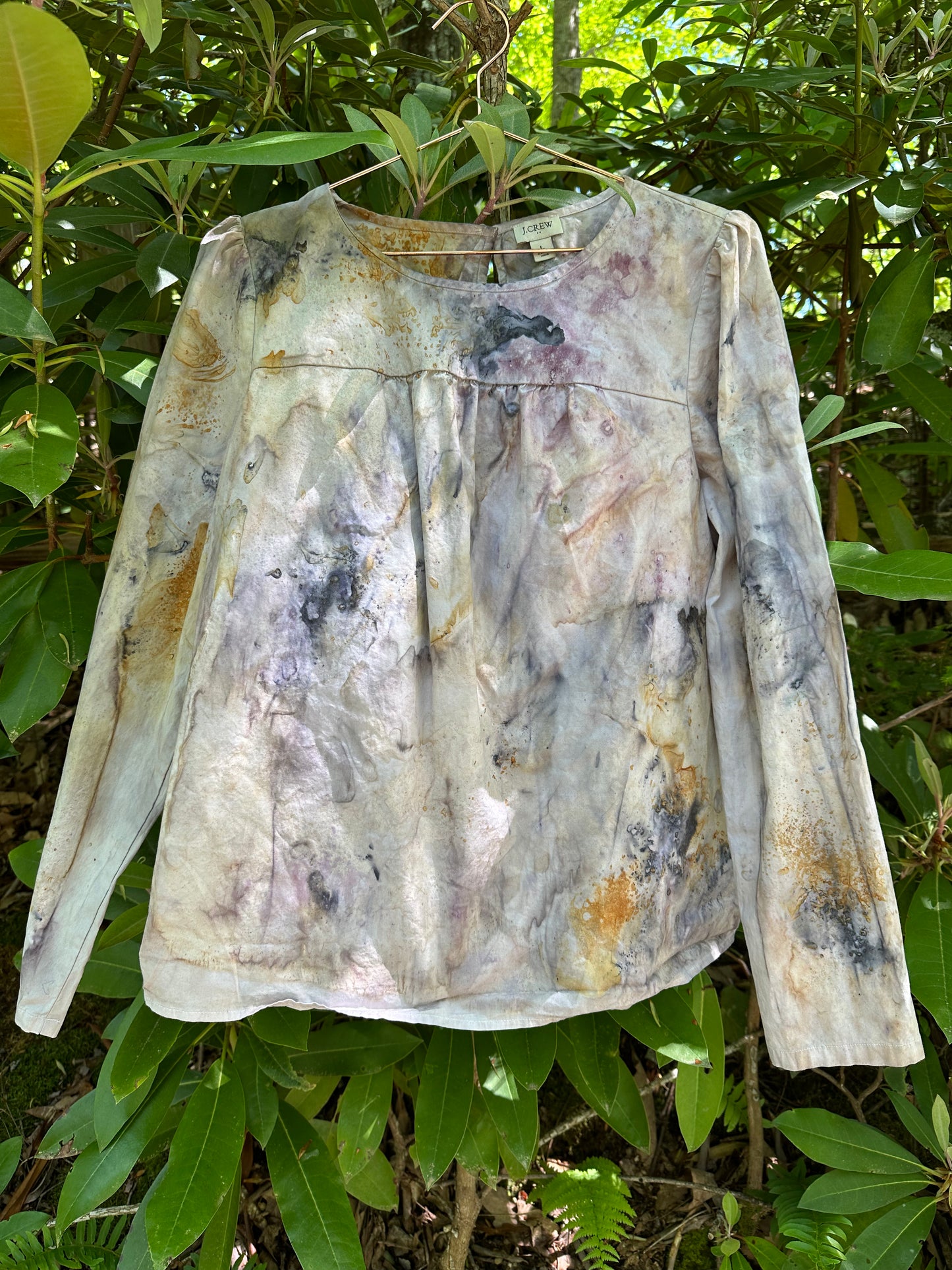 Upcycled cotton top- nebula