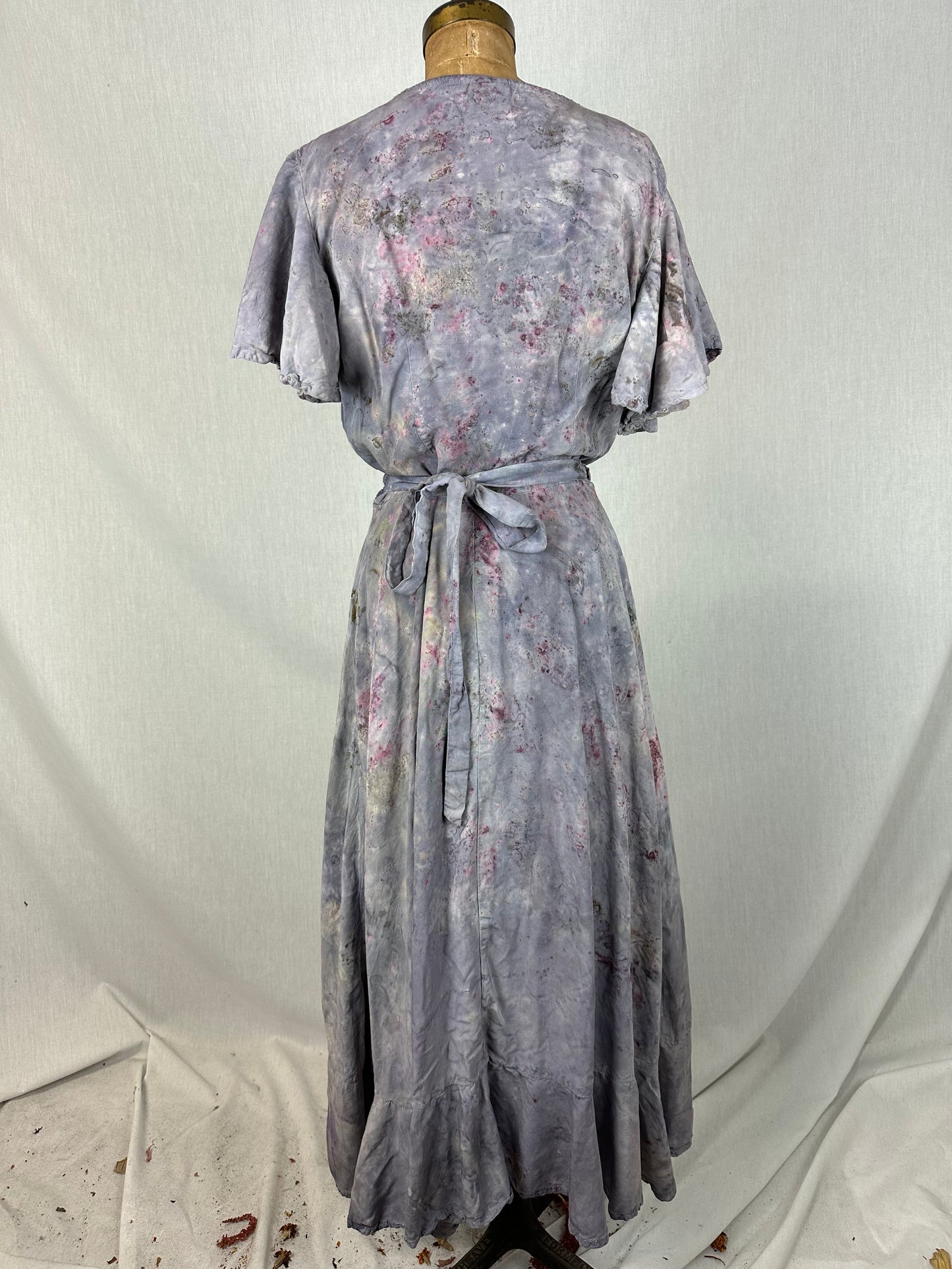 Wrap dress - Held in the fertile void