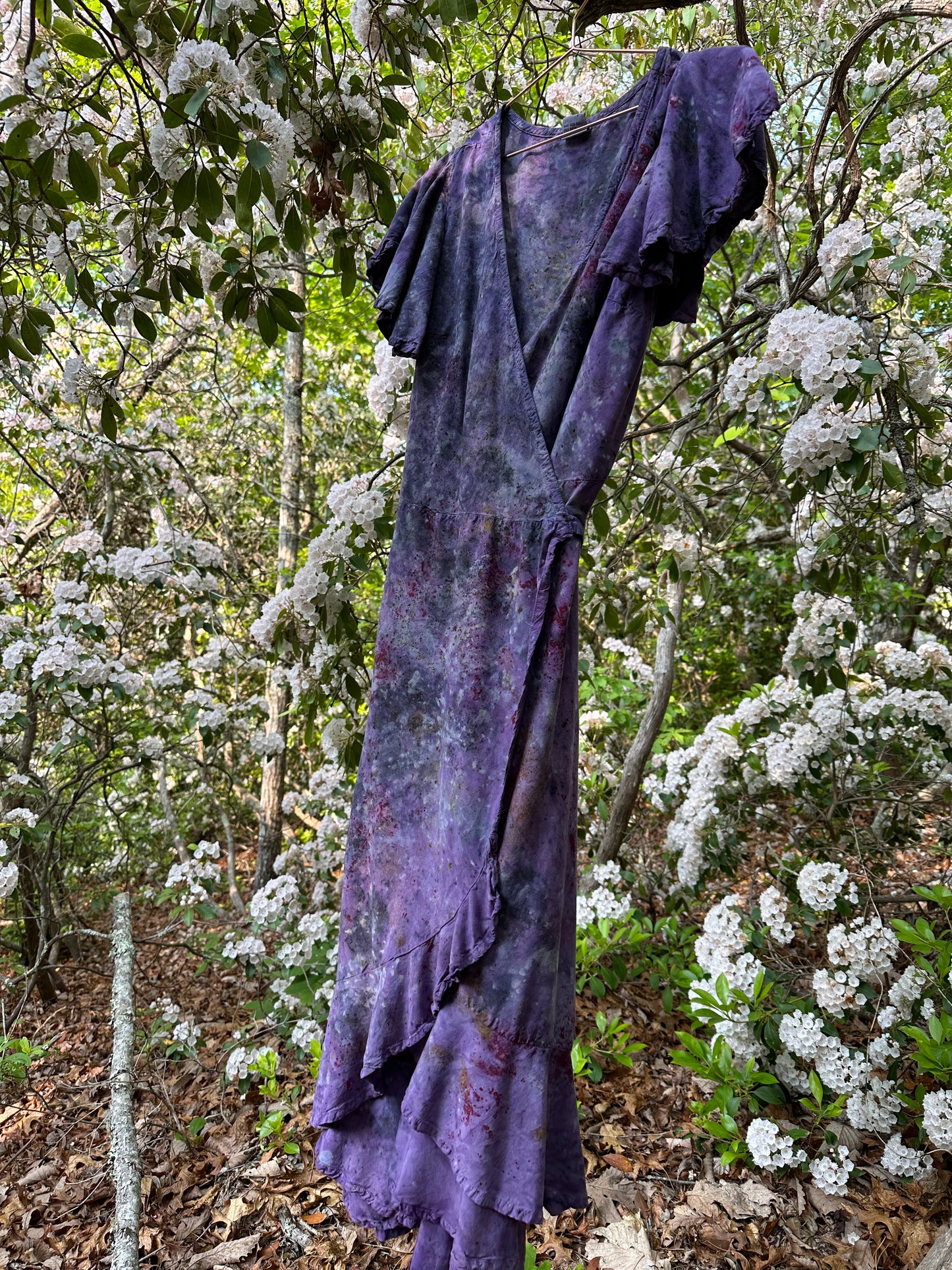 Wrap dress- dreamscape