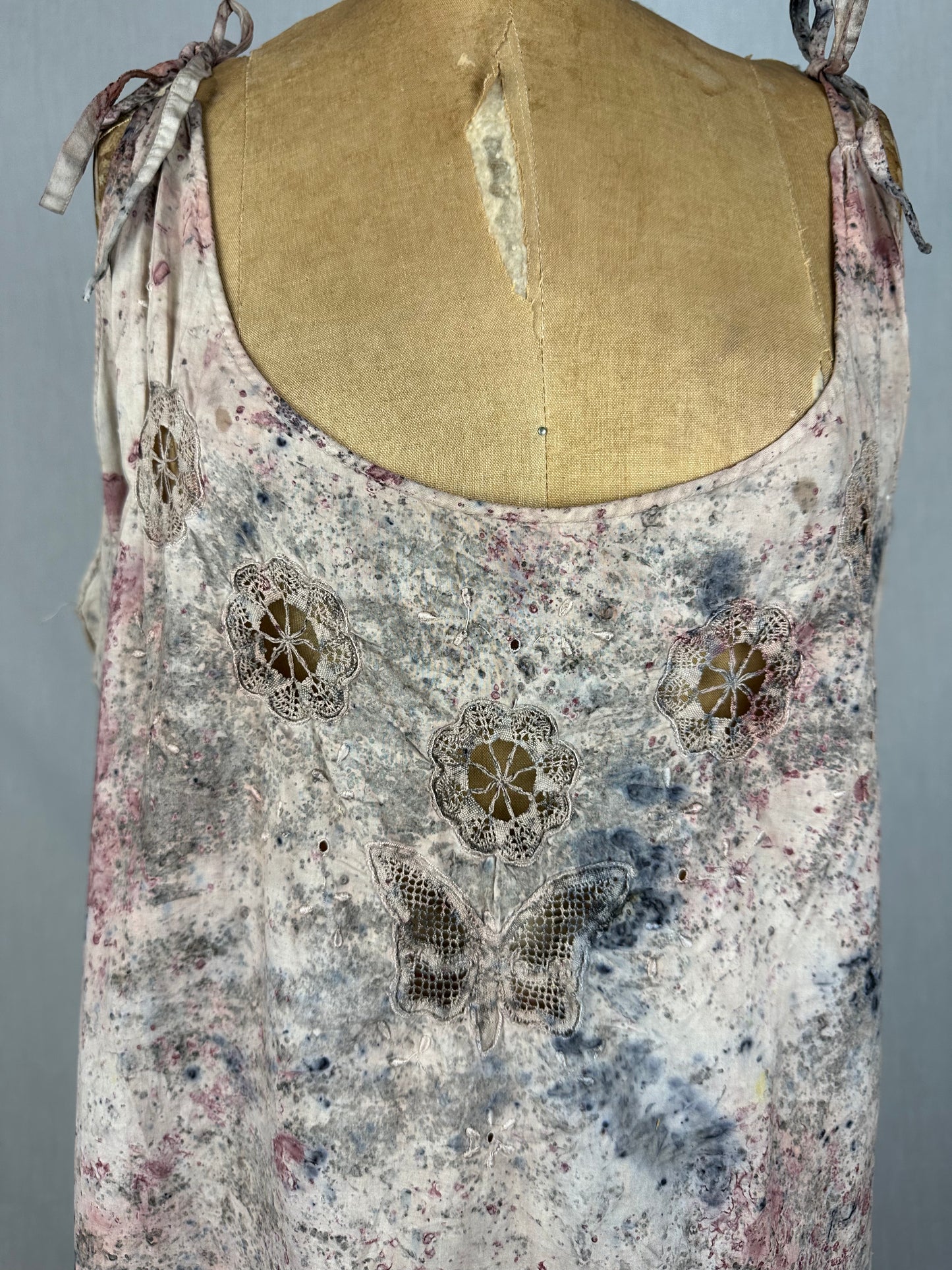 Antique cotton dress- Lola