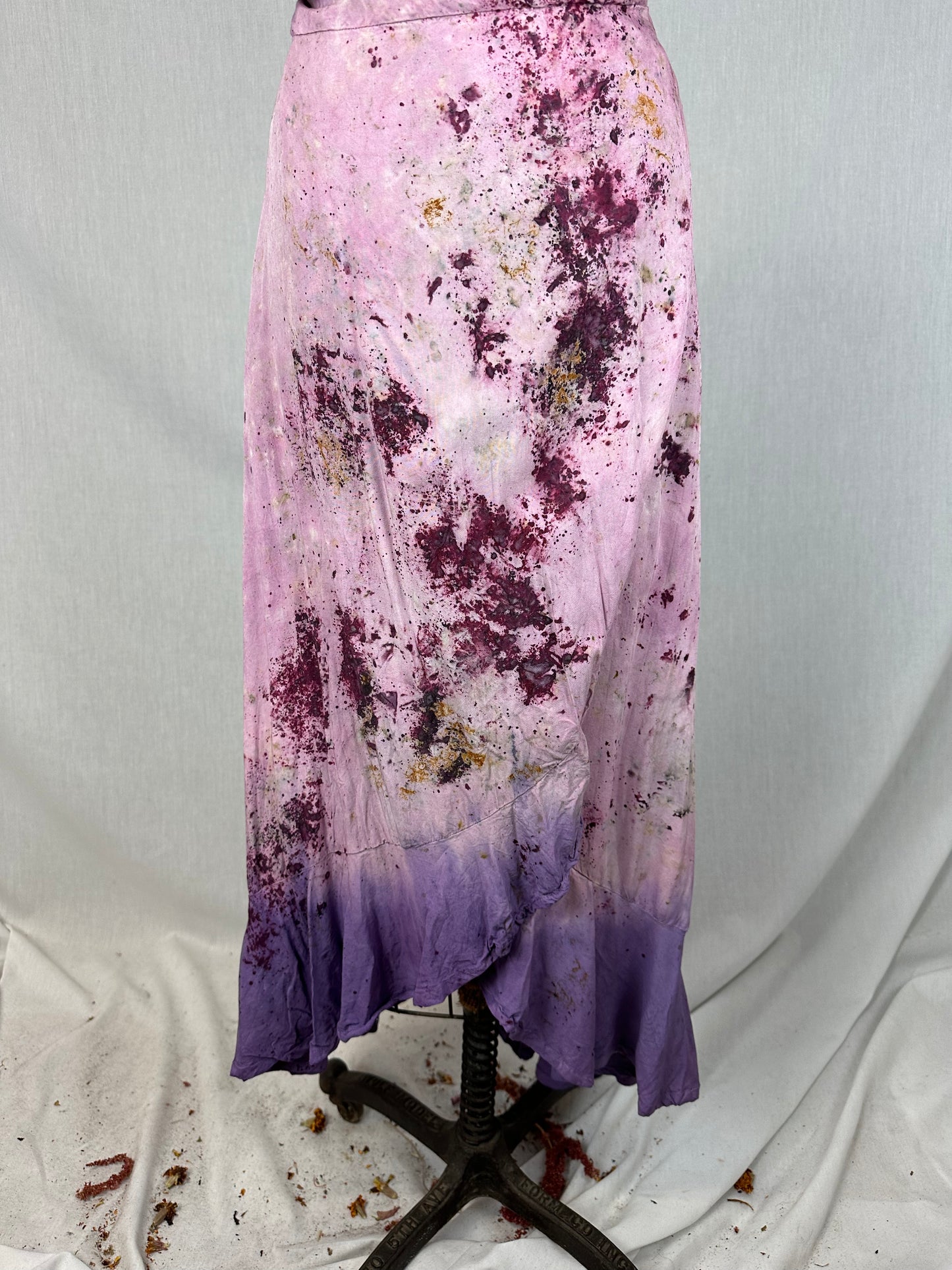 Wrap dress - cosmic grounding