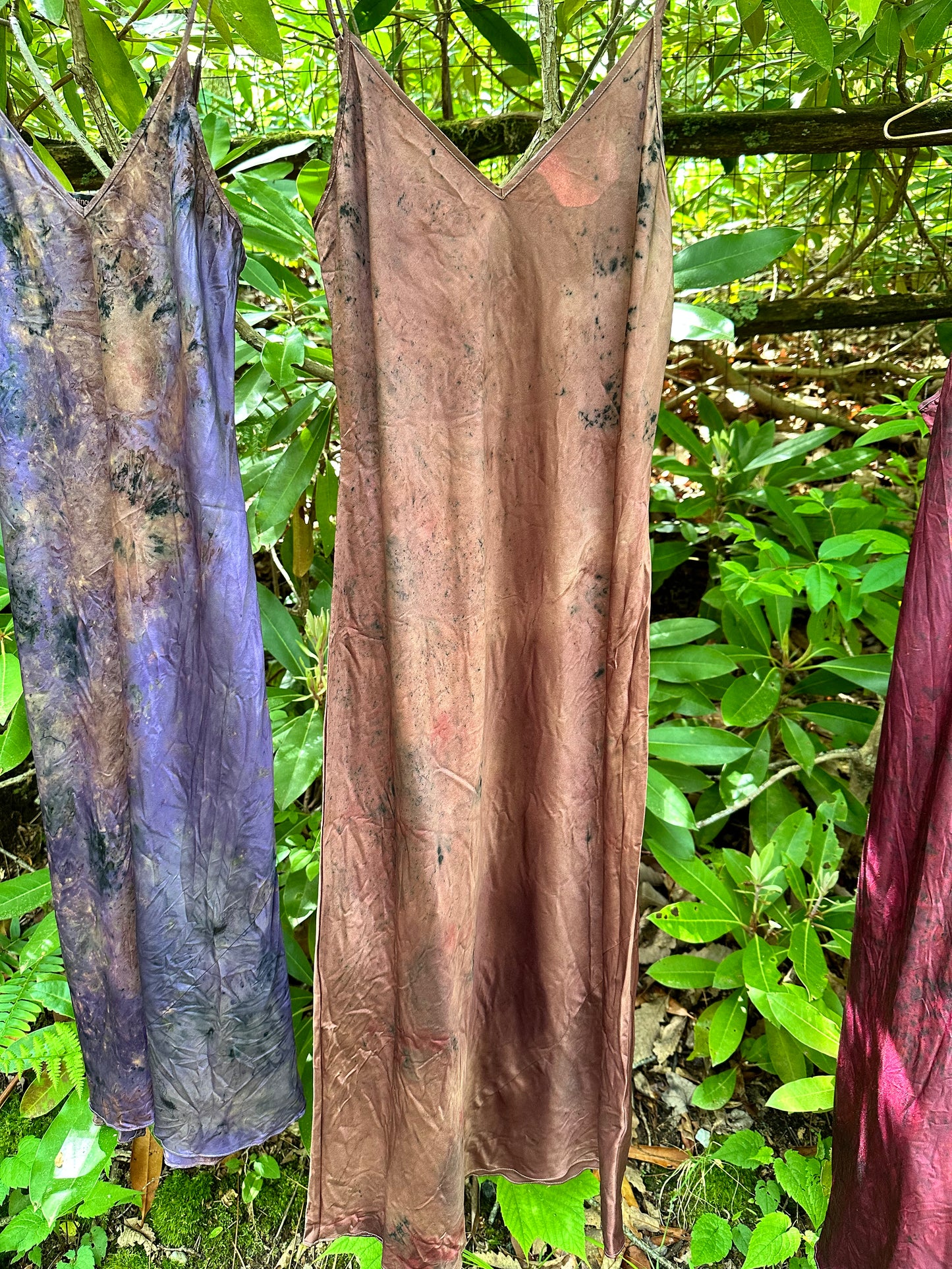 Silk bias cut dress - prophetic dreams