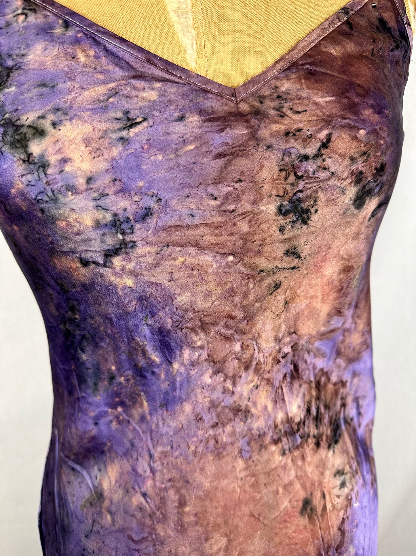 Silk bias cut dress - prophetic dreams