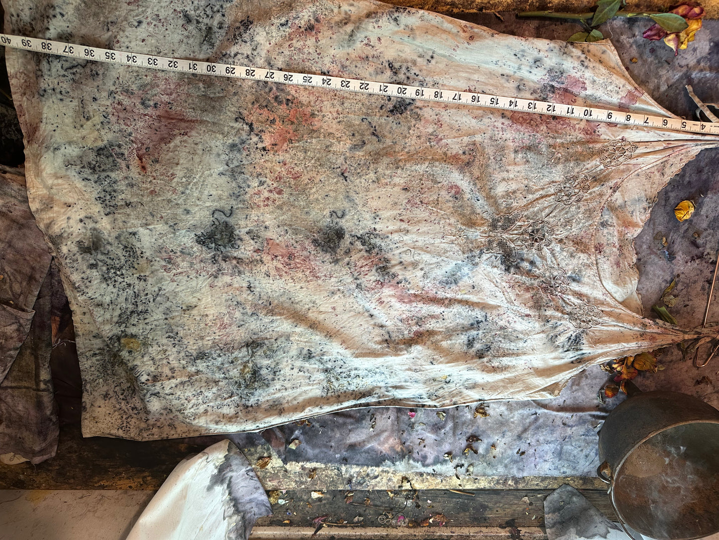 Antique cotton dress- Lola