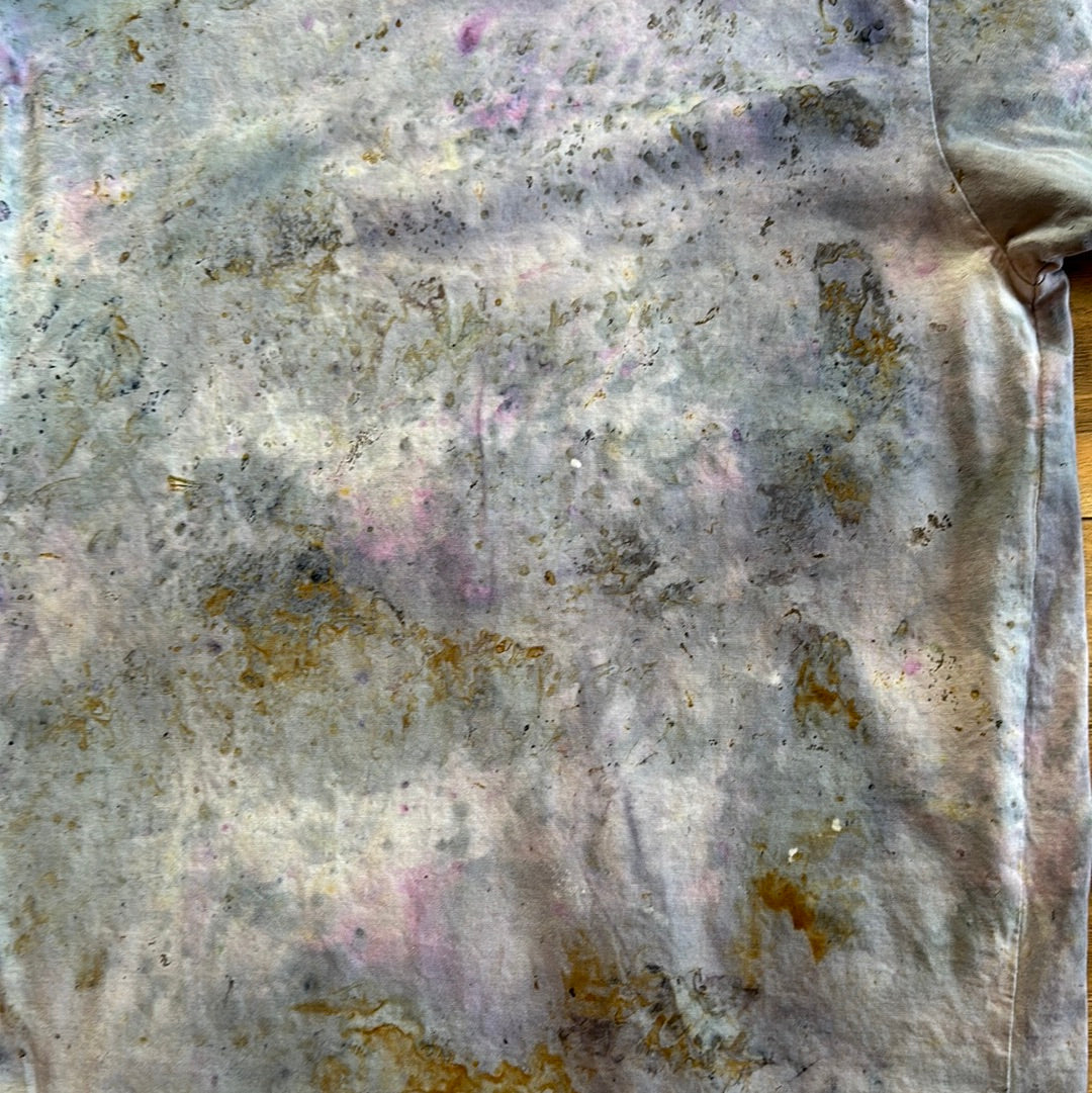 Organic cotton tee - outer space cowgirl