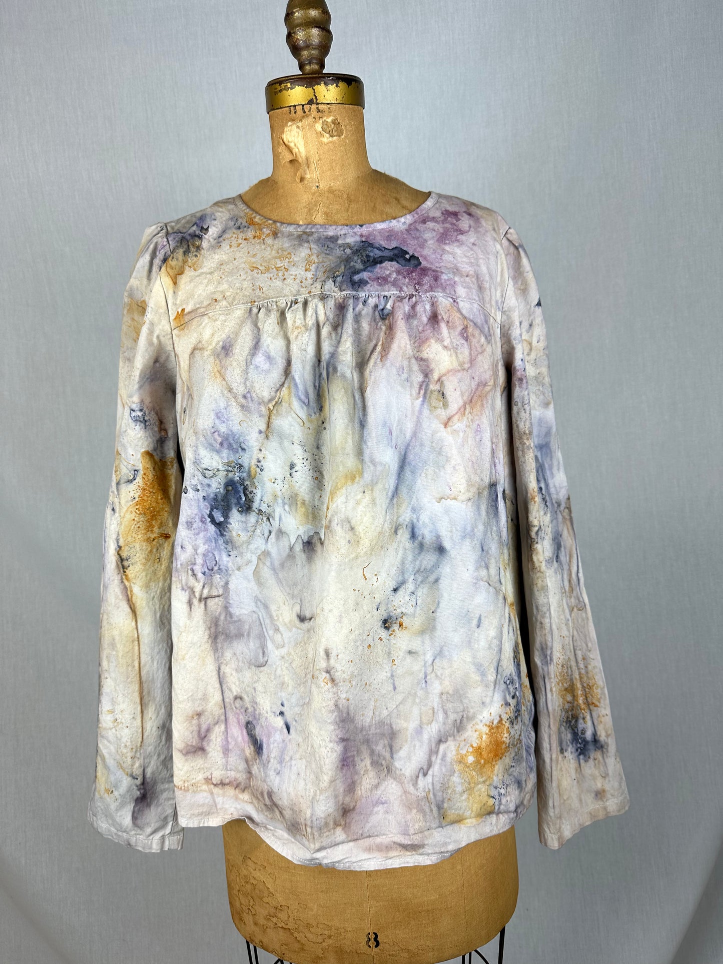 Upcycled cotton top- nebula