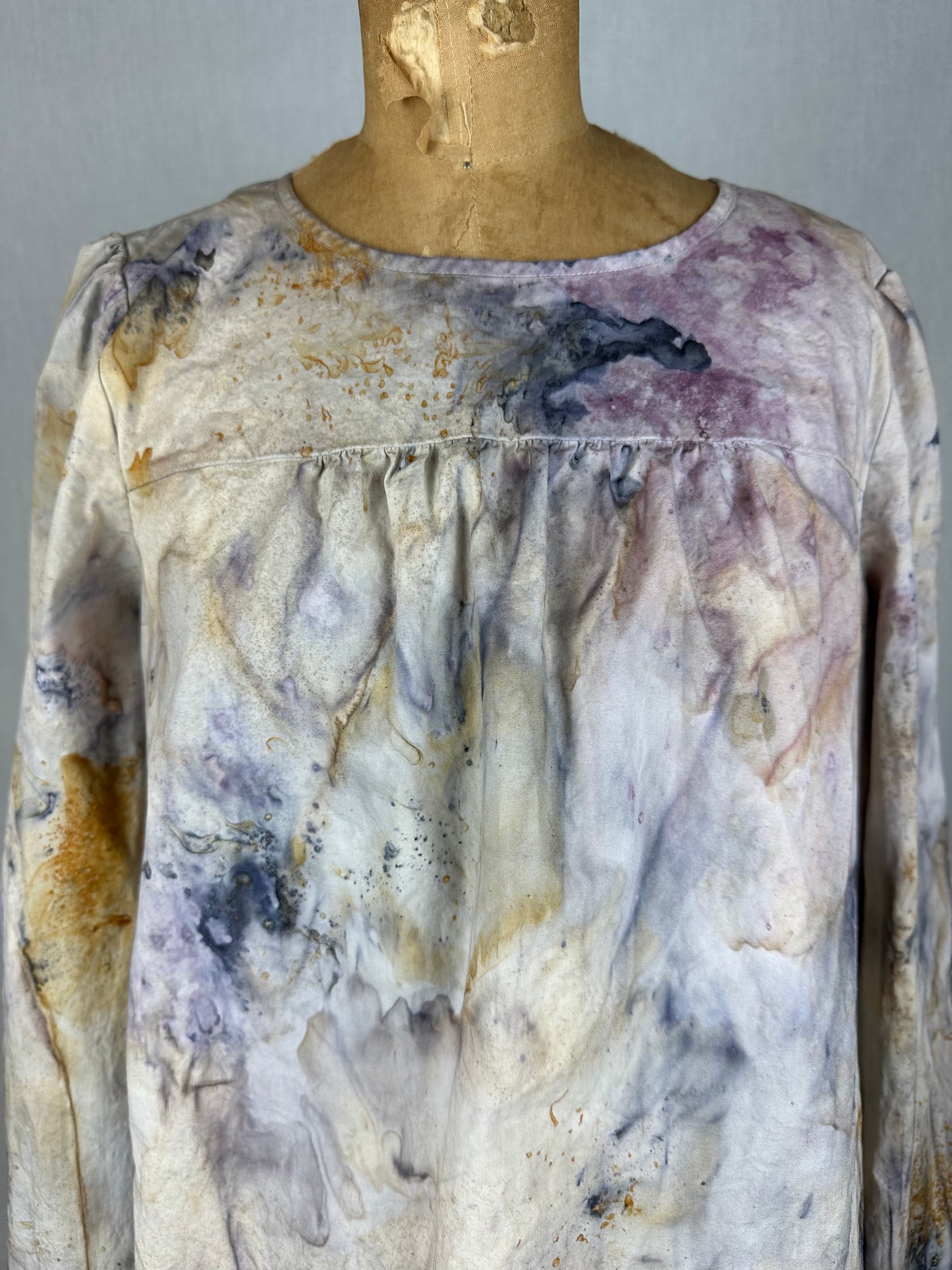 Upcycled cotton top- nebula