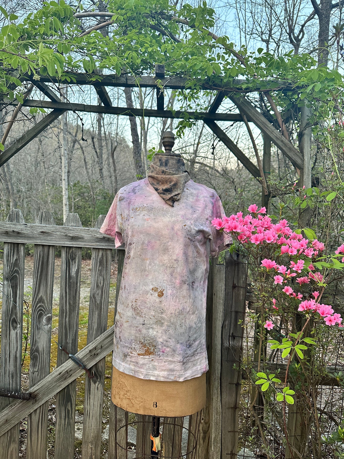 Organic cotton tee- cosmic eye