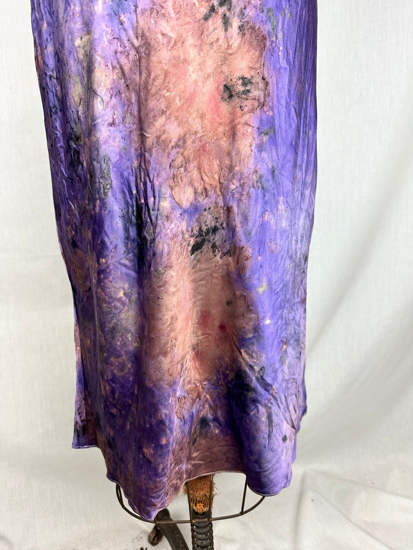 Silk bias cut dress - prophetic dreams