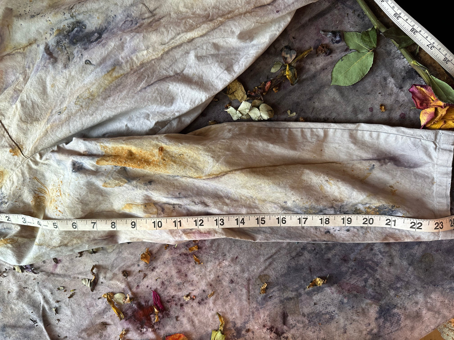 Upcycled cotton top- nebula