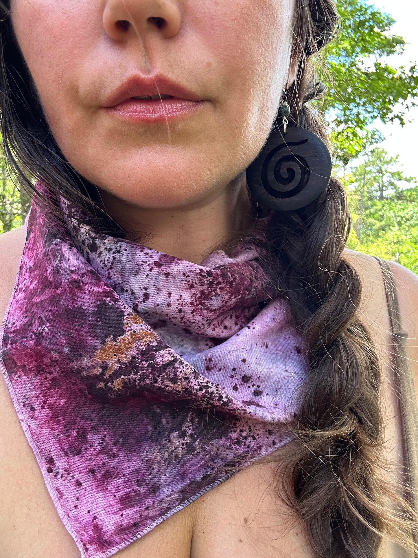 Cotton bandana/ altar cloth - starburst