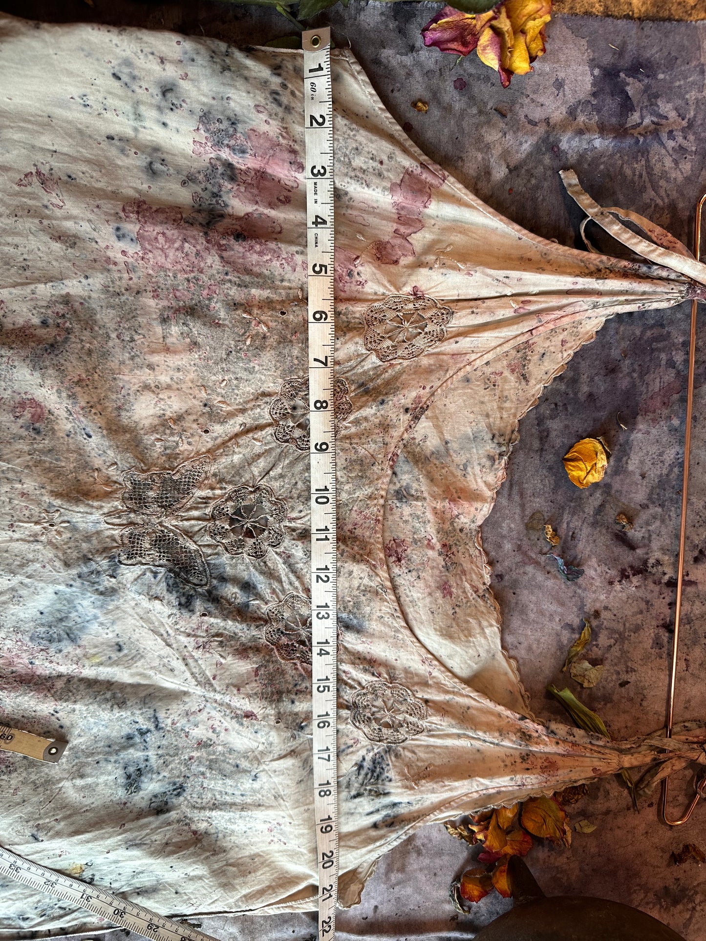 Antique cotton dress- Lola