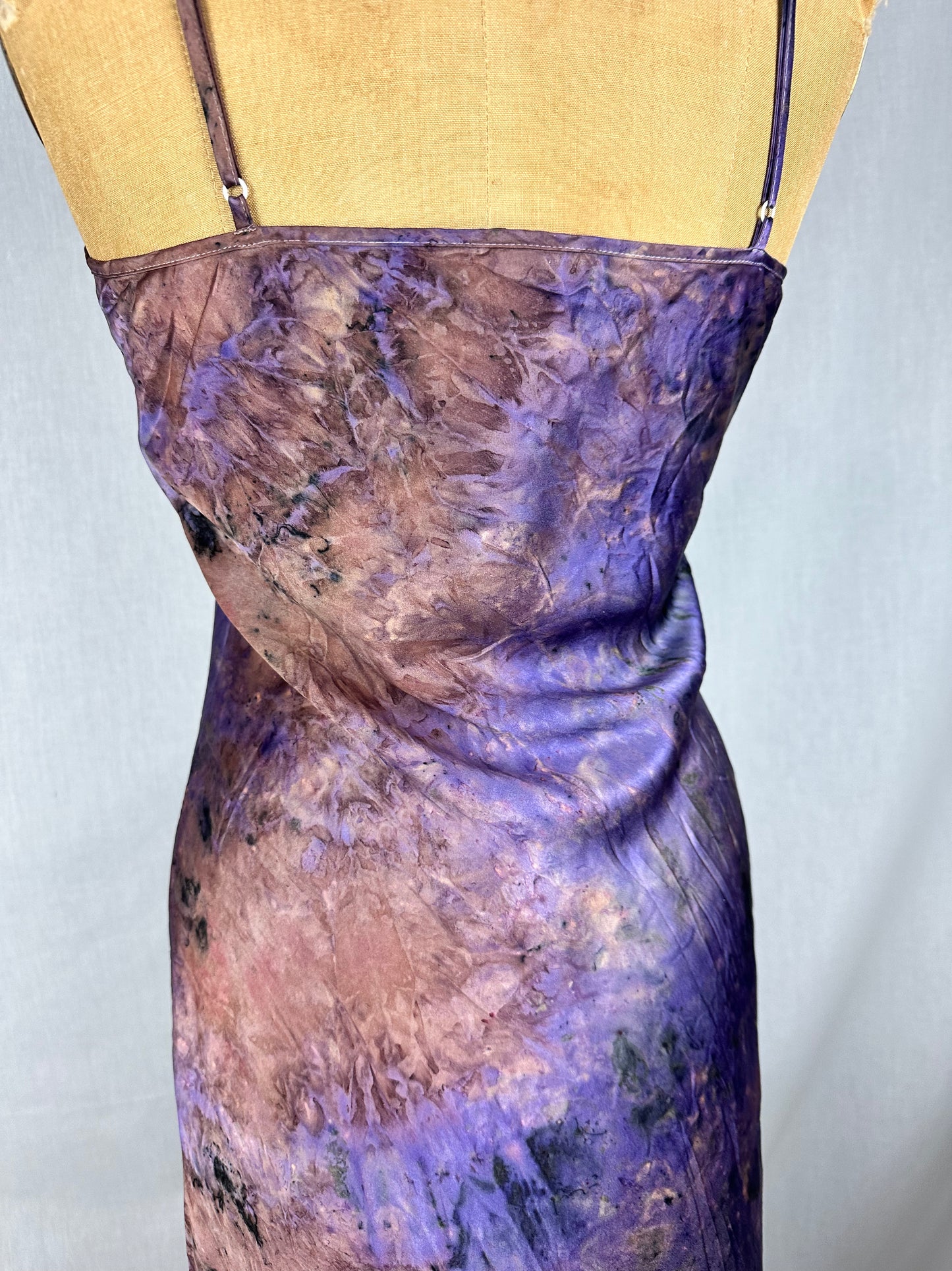 Silk bias cut dress - prophetic dreams