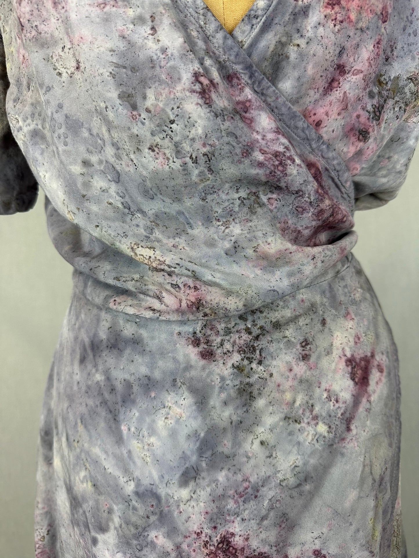 Wrap dress - Held in the fertile void