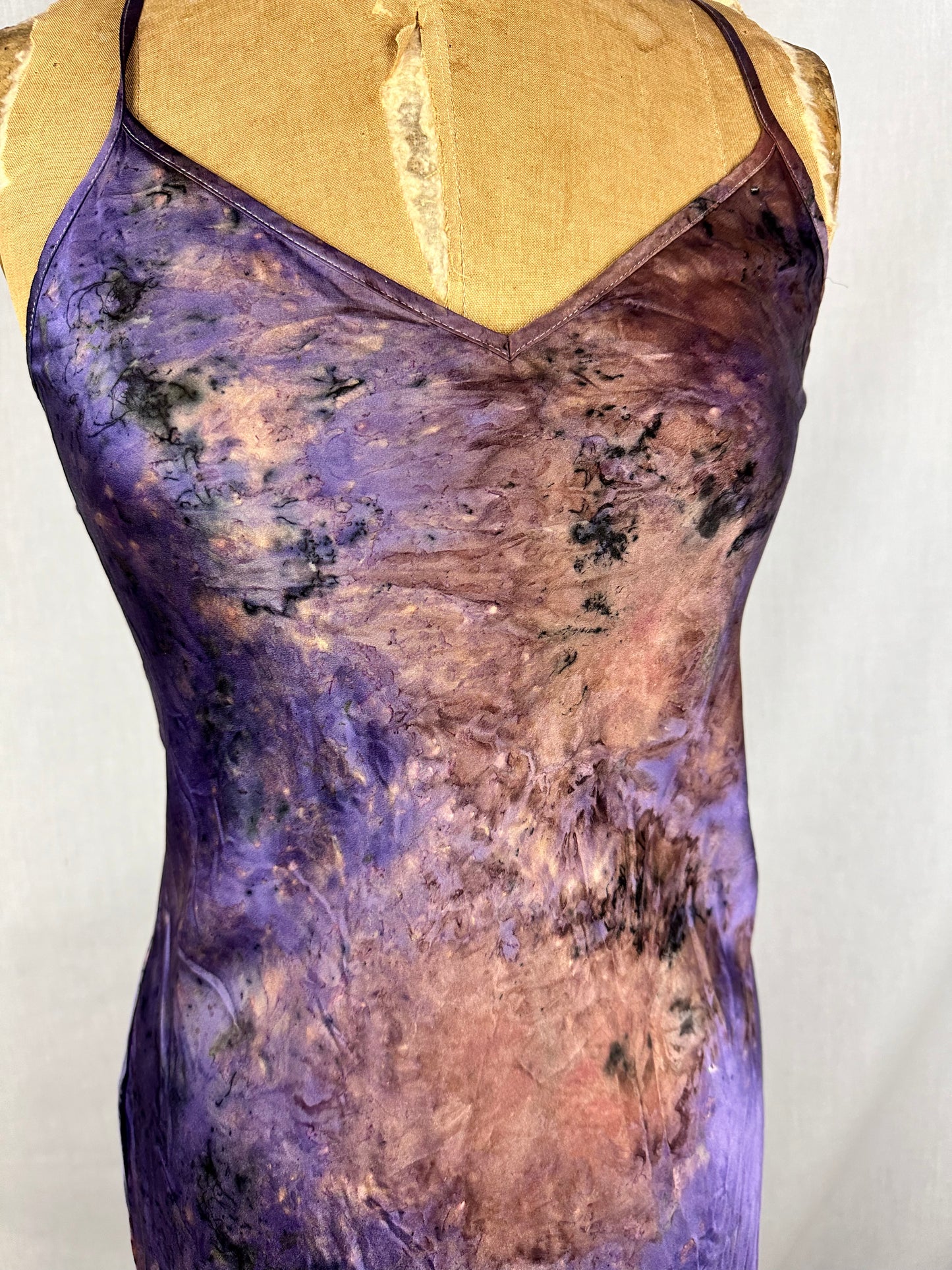 Silk bias cut dress - prophetic dreams