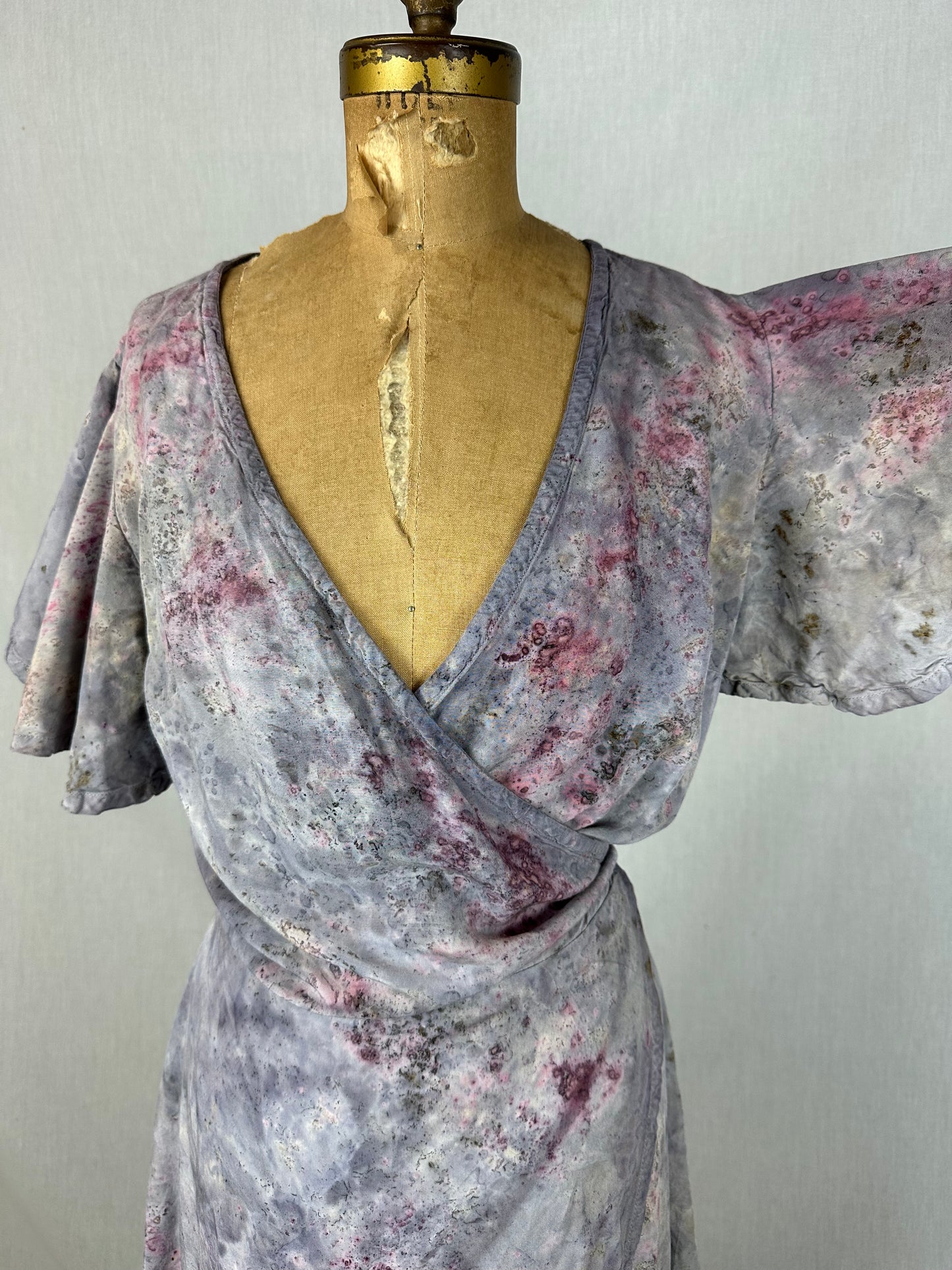 Wrap dress - Held in the fertile void