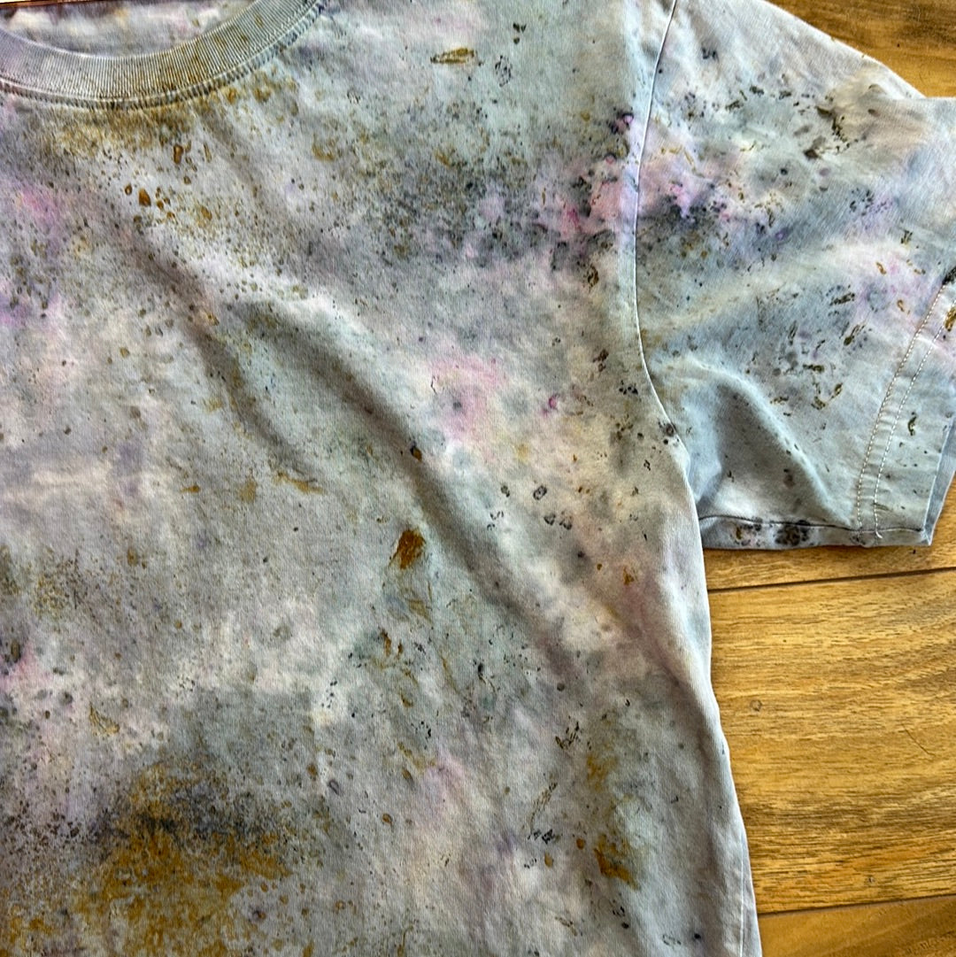 Organic cotton tee - outer space cowgirl