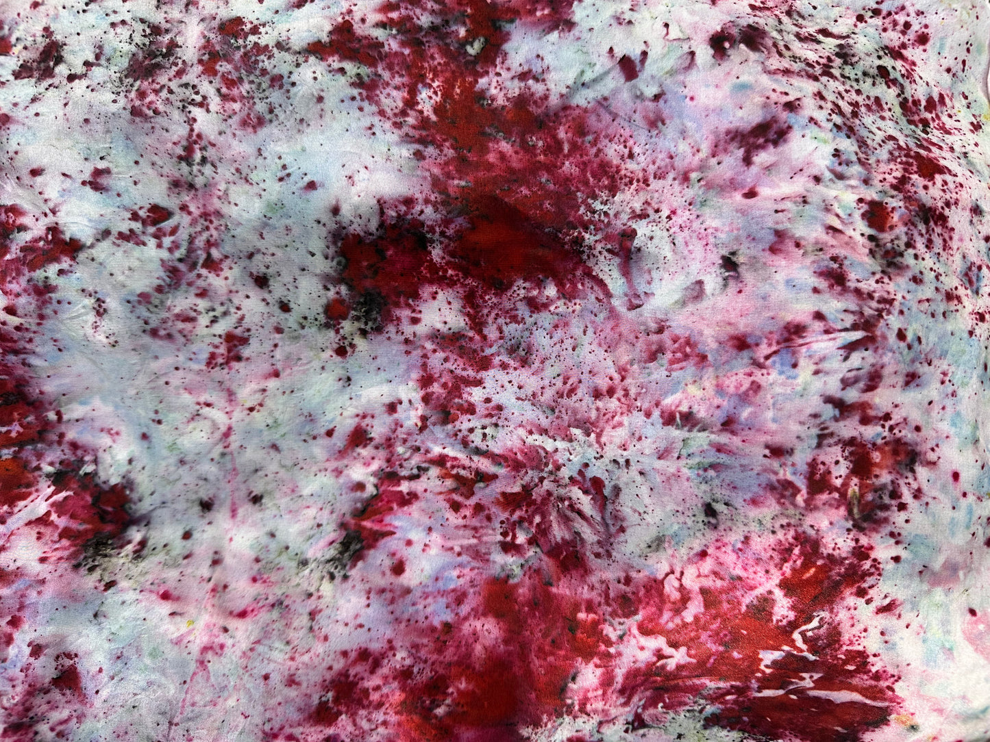 Silk bandana / altar cloth - Fire My Spirit