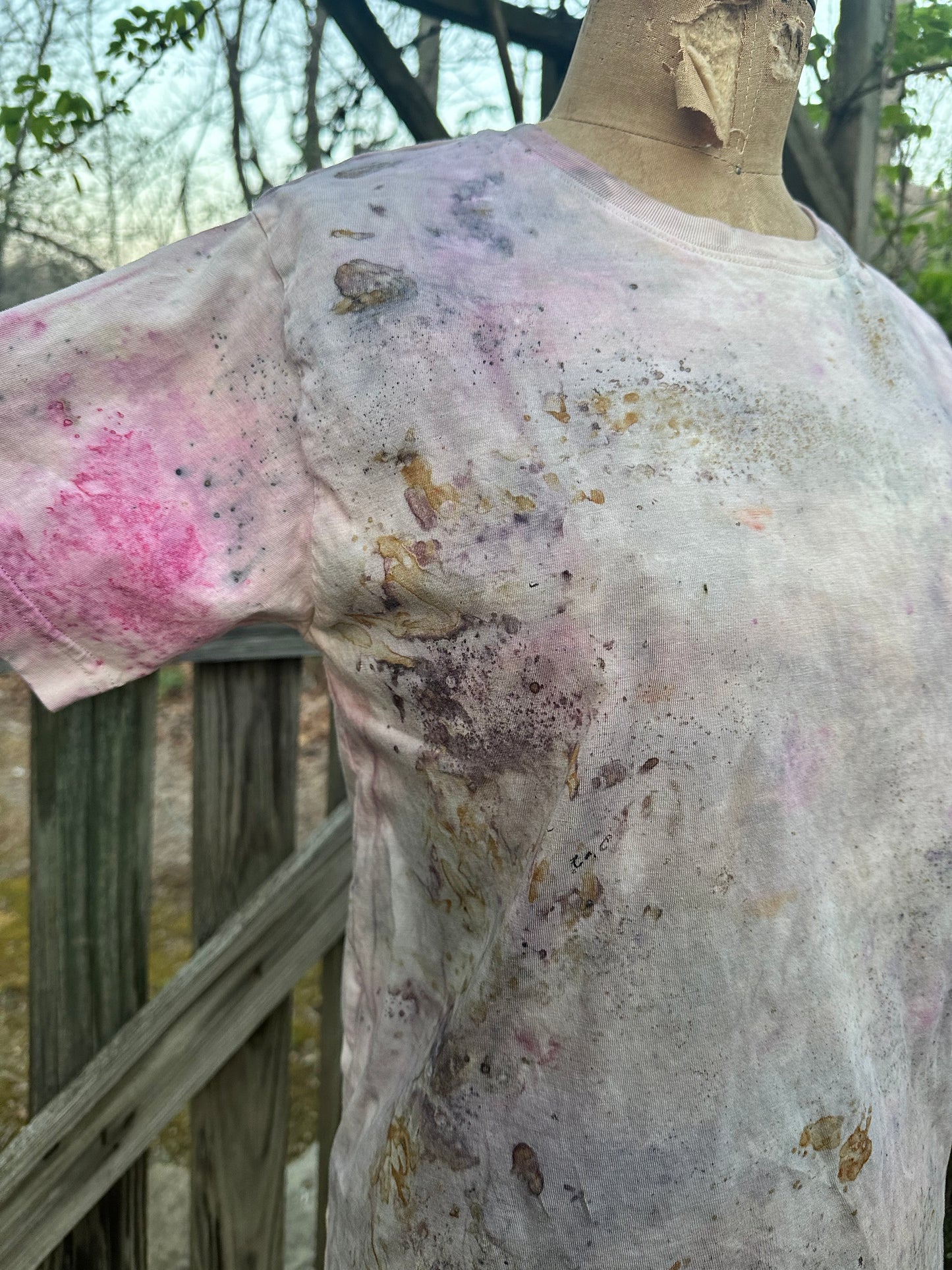 Organic cotton tee- cosmic eye