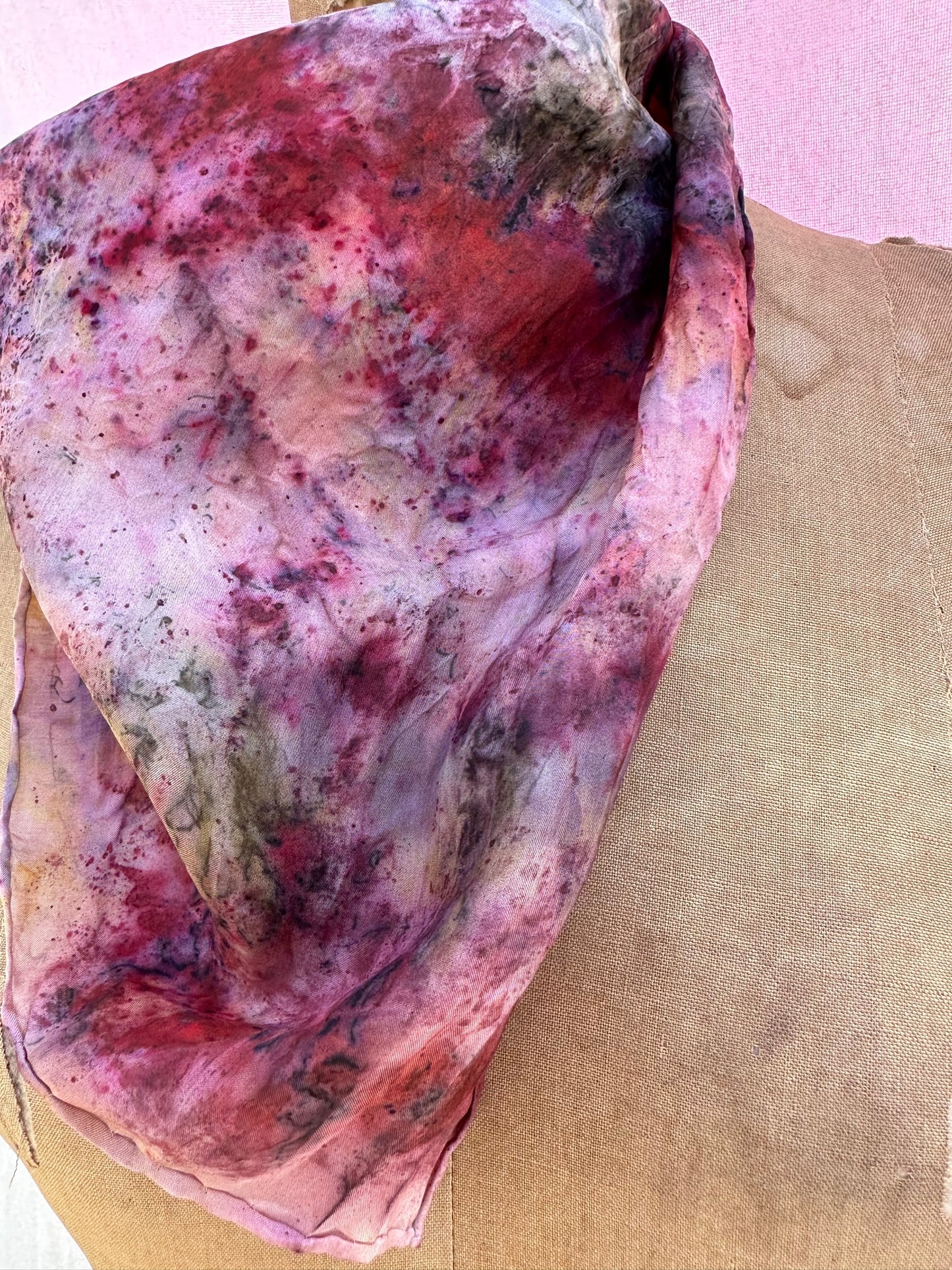 Silk bandana - Alive