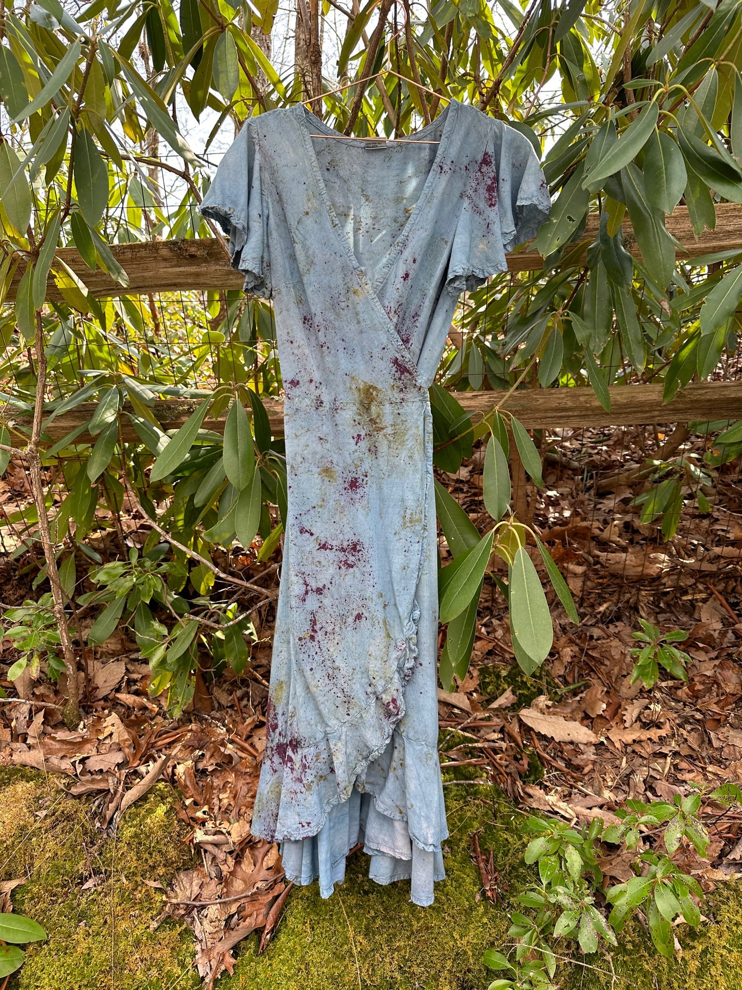 Medicine Wrap Dress - Terrestrial Waters