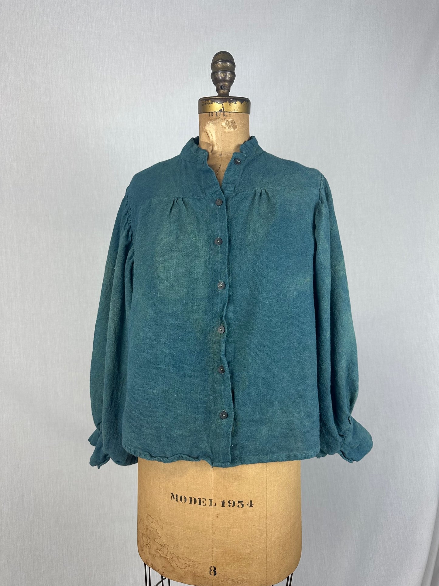 Poet Sleeve Hemp Blouse - Grounded Mother Wisdom