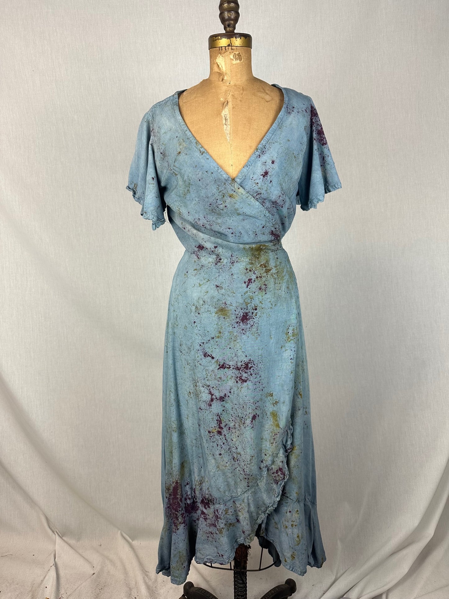 Medicine Wrap Dress - Terrestrial Waters