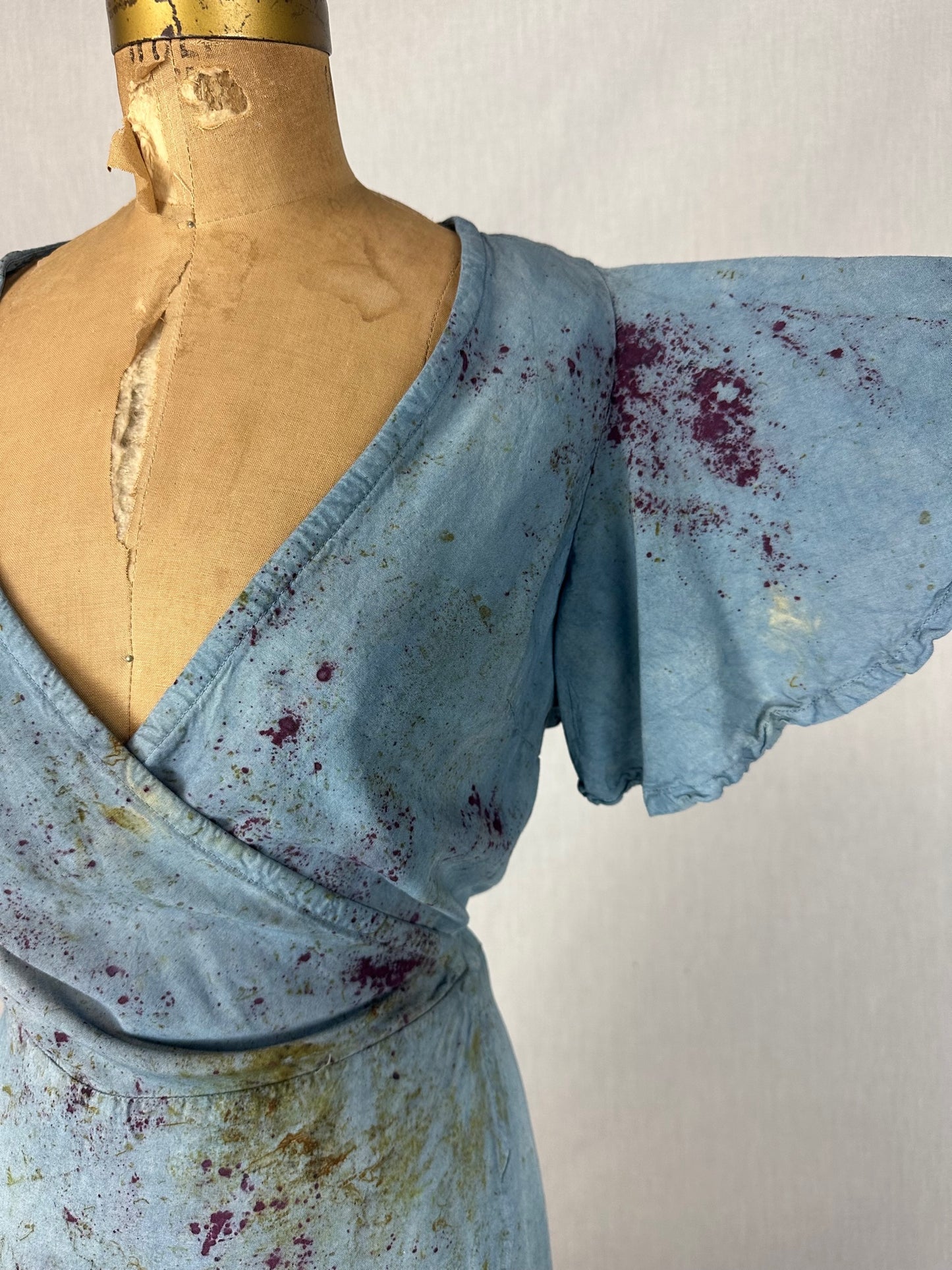 Medicine Wrap Dress - Terrestrial Waters