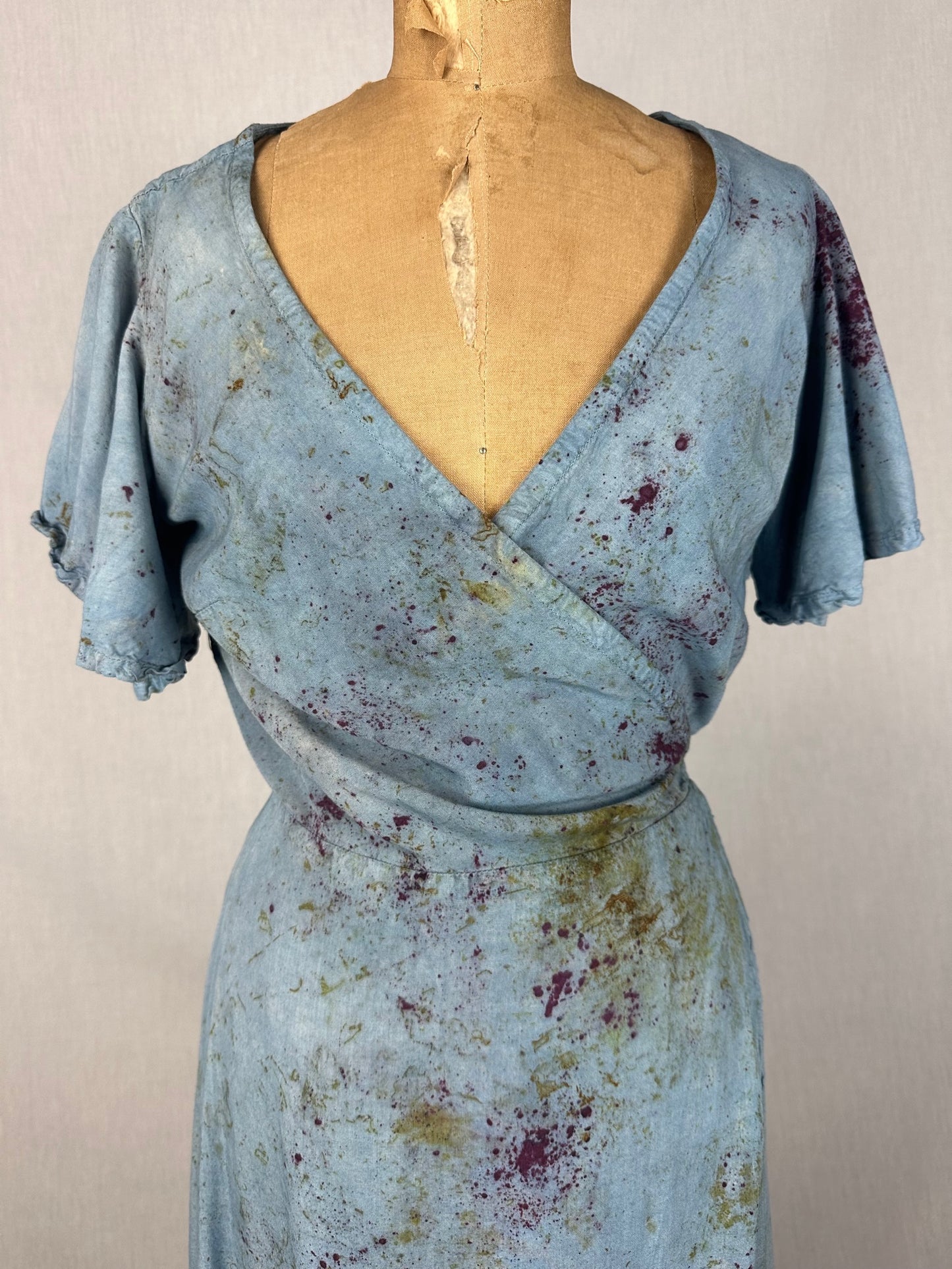 Medicine Wrap Dress - Terrestrial Waters