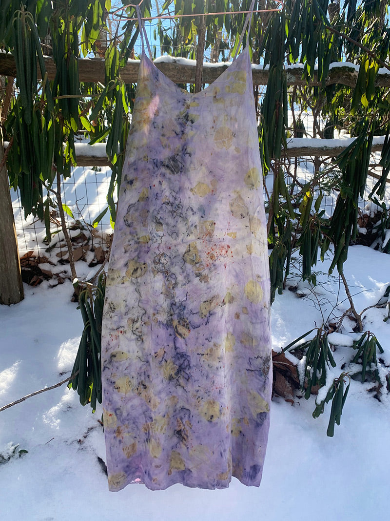 Up-Cycled Vintage Silk Dress - Angelica