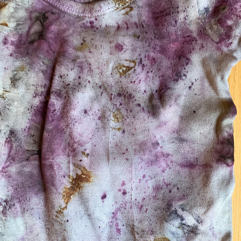 Plant Dyed Baby Onesie 6-9 months