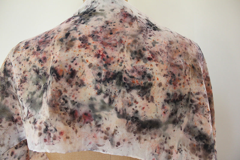 Plant Dyed Silk Scarf