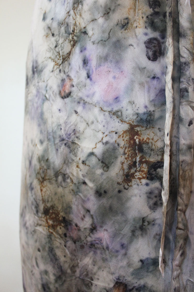 Plant Dyed Vintage Silk Dress - Ceremony