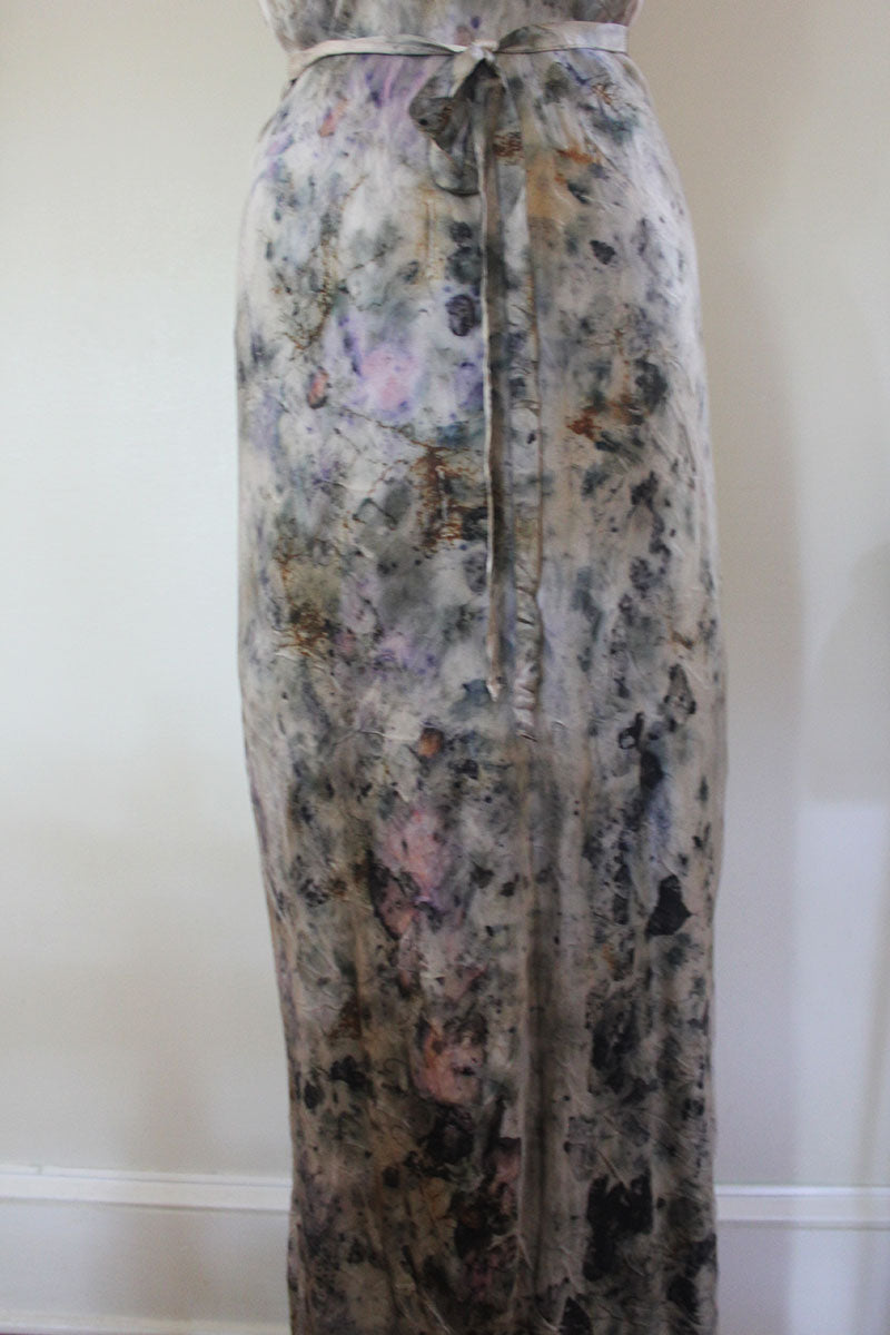 Plant Dyed Vintage Silk Dress - Ceremony