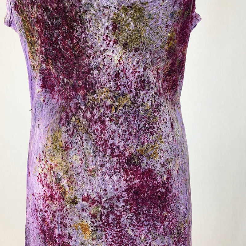 Hemp bias cut dress - Omega Nebula