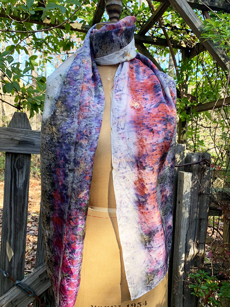 Plant Dyed Silk - Cosmic Wonder