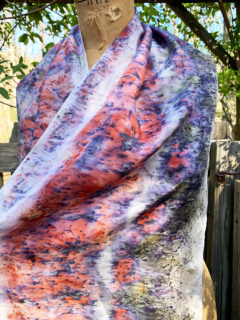 Plant Dyed Silk - Cosmic Wonder