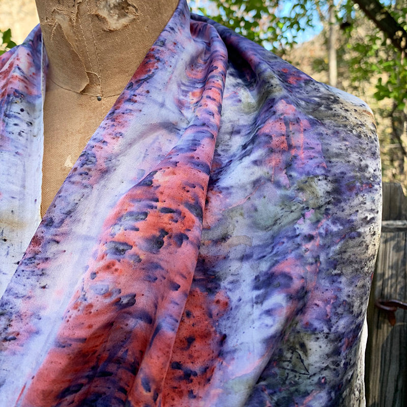 Plant Dyed Silk - Cosmic Wonder