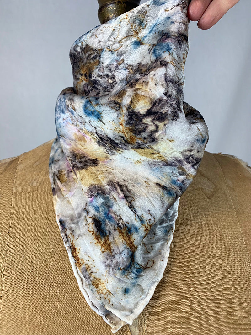 Silk Bandana / Altar Cloth - Desert Medicine