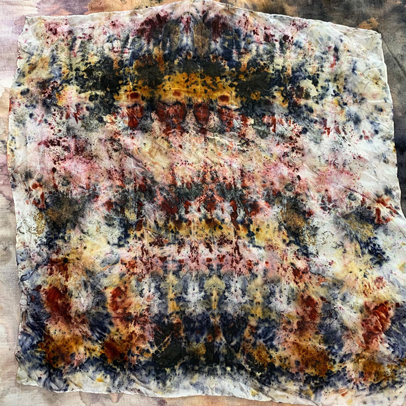 Large Silk Bandana / Altar Cloth - Extra Terrestrial Guides