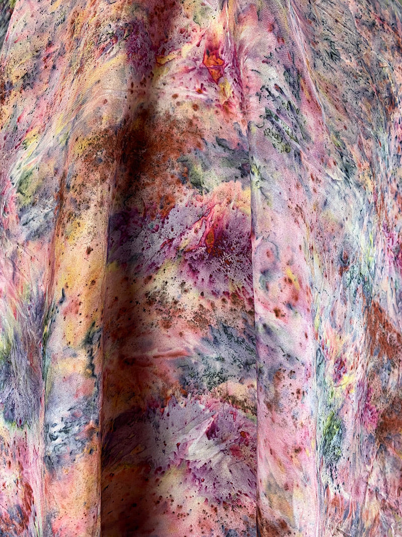 Botanically Dyed Silk Scarf - Faye Magic