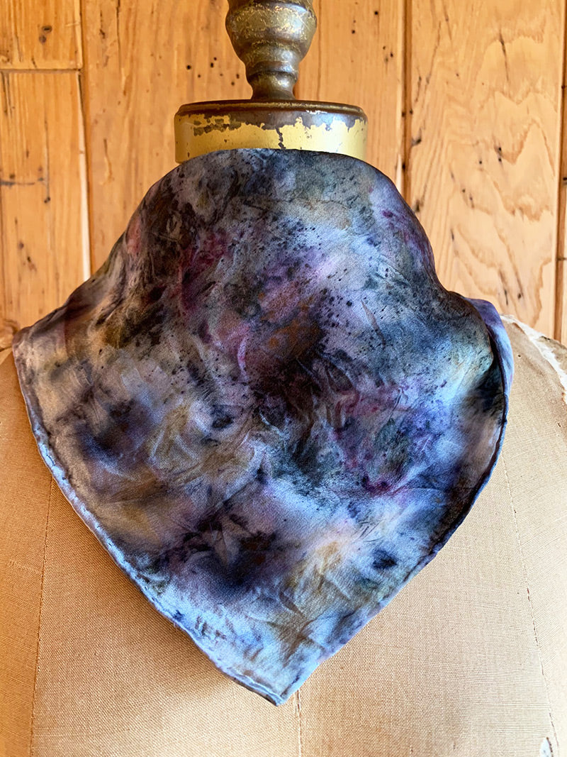 Silk Bandana/Altar Cloth - Forest Dance